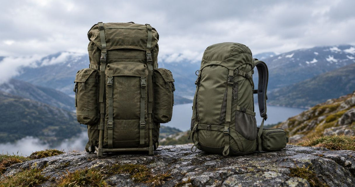 Is a bergen rucksack better than a normal hiking backpack?