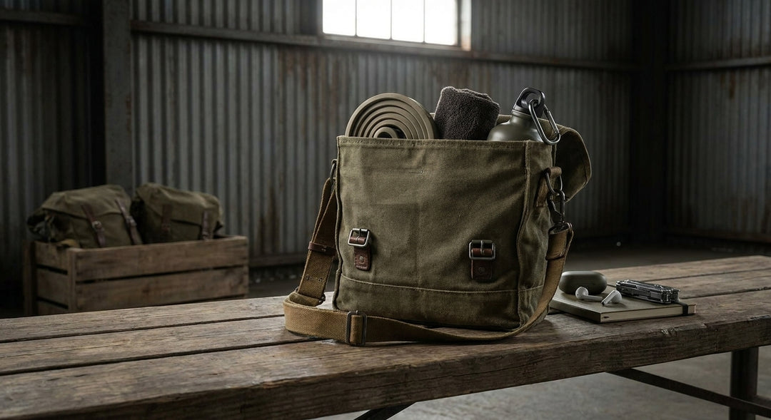Gas mask bags for gym kit and everyday carry