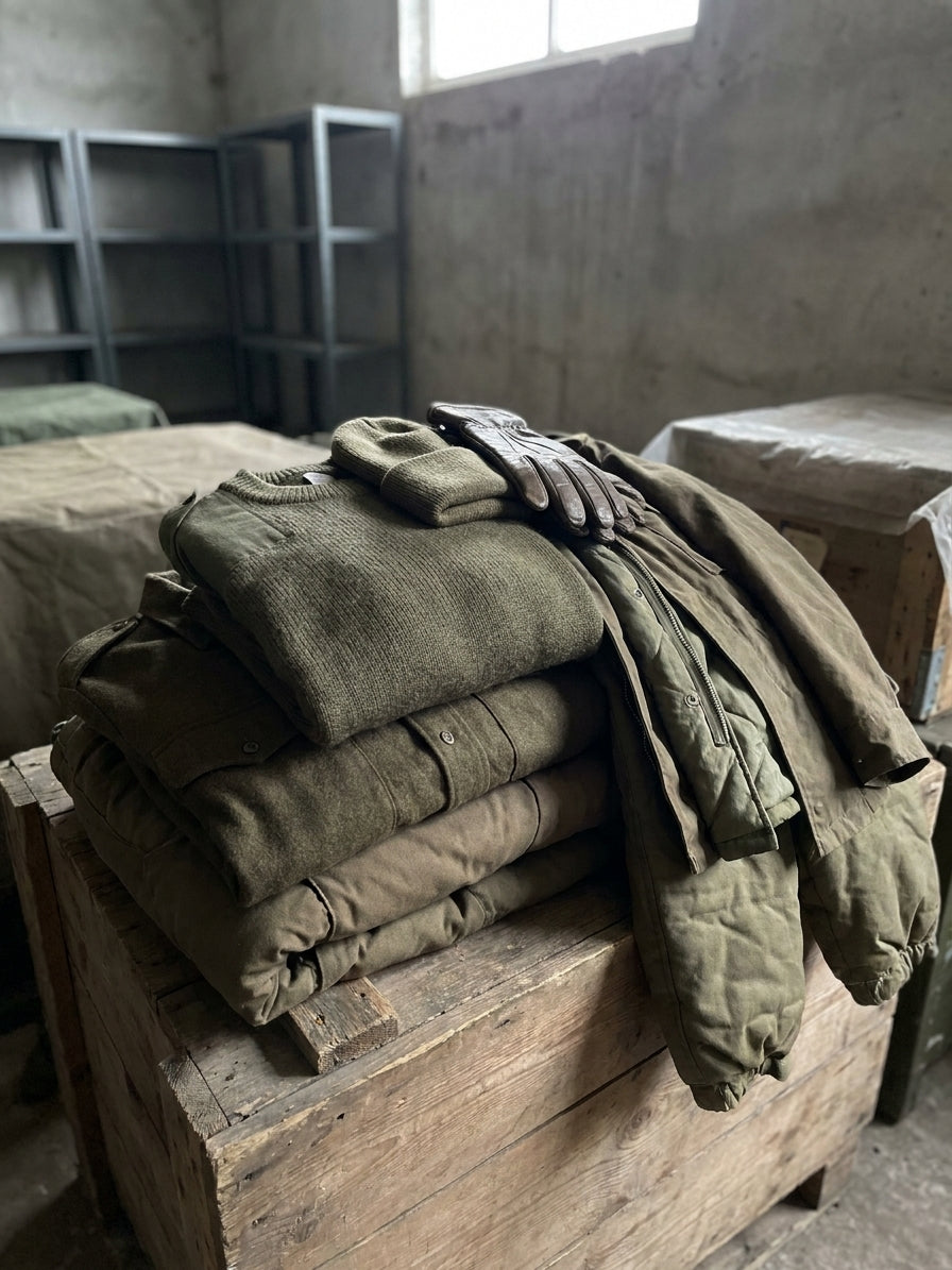 How to layer military surplus clothing for winter warmth