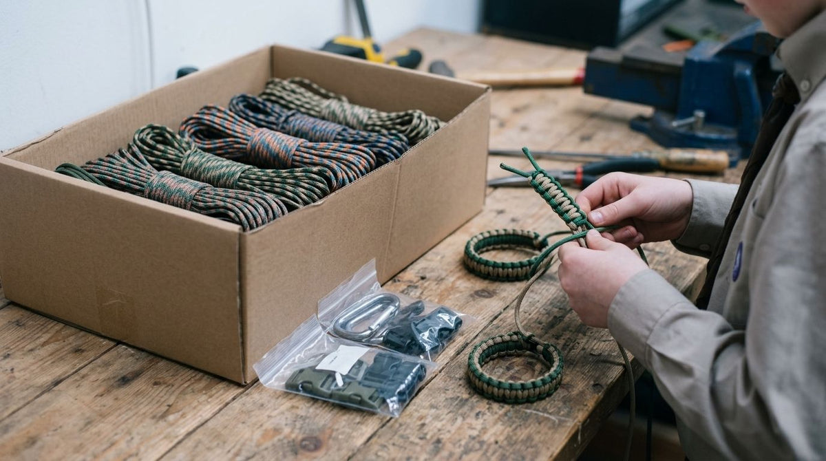 Best paracord craft kits for scout groups and youth clubs