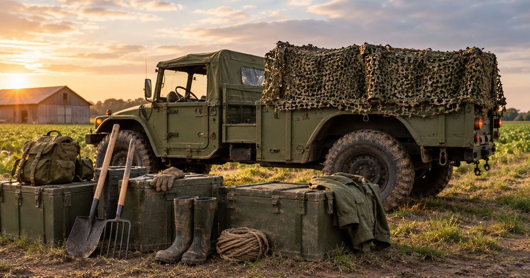 Military surplus gear for farmers and agricultural workers: complete 2026 guide