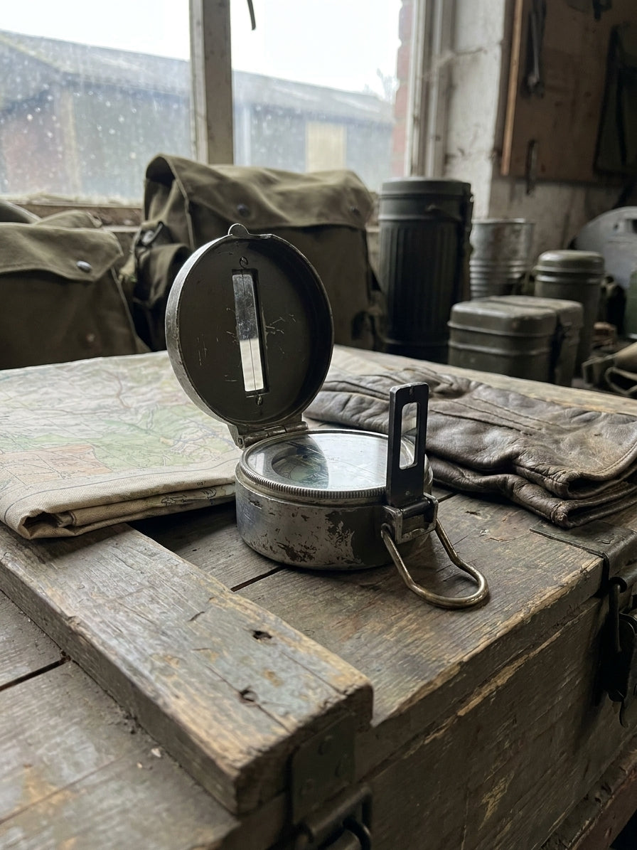 How to use a prismatic compass for land navigation