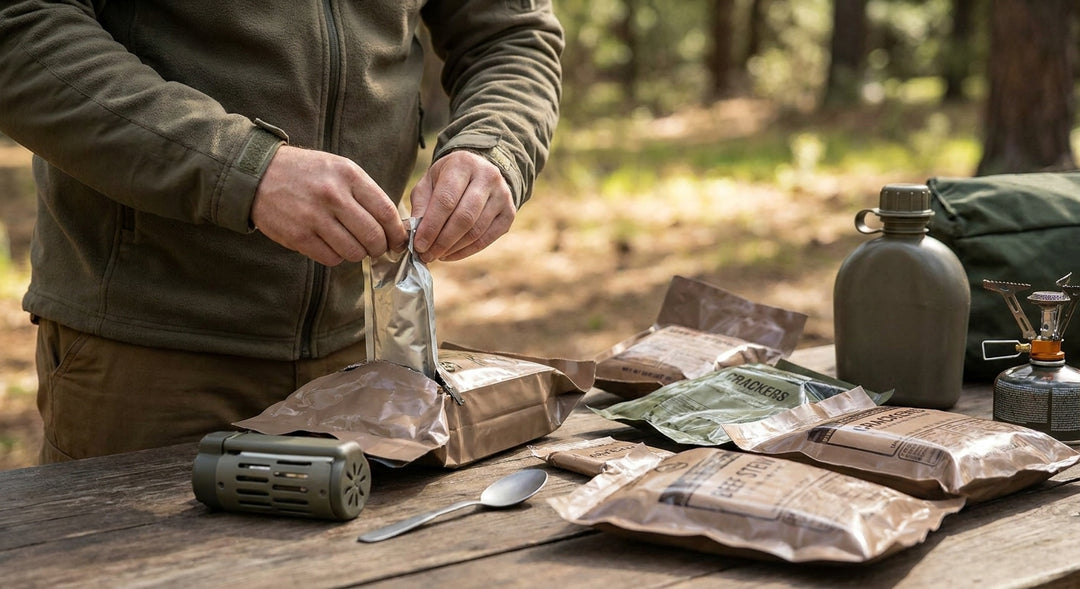How to use military ration packs safely