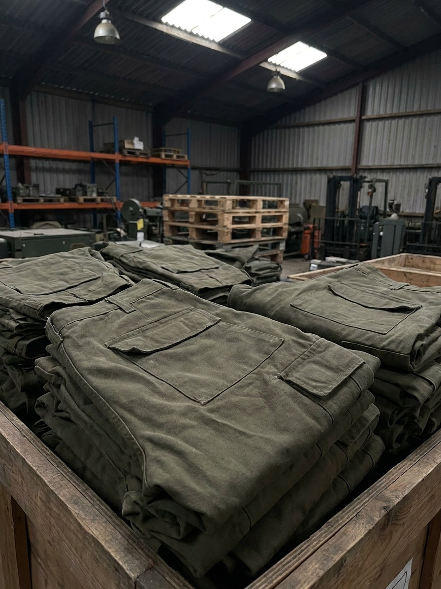 Cargo trousers for warehouse and logistics work