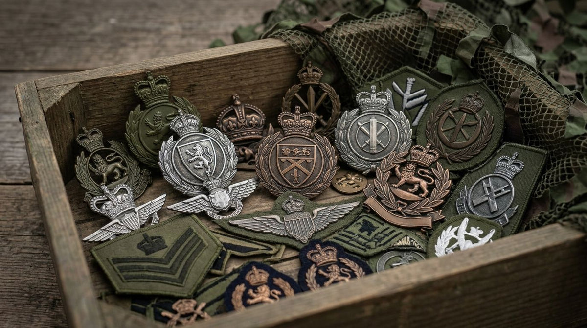 Can you buy real British Army badges, or are they restricted?