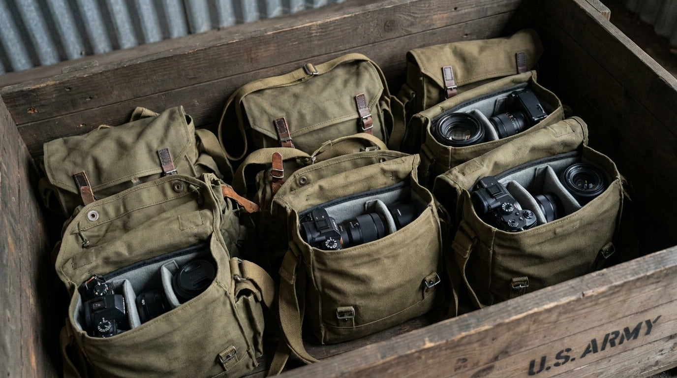 Best gas mask bags for camera and lens carry
