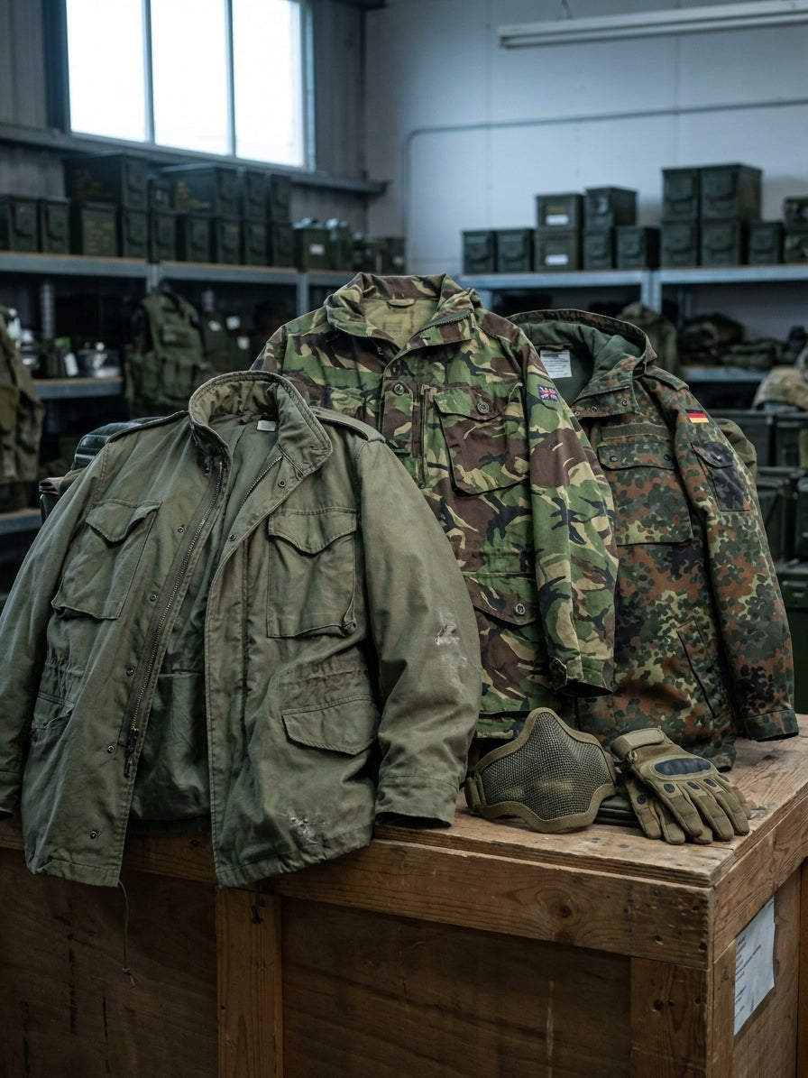 Best army surplus jackets for airsoft and paintball