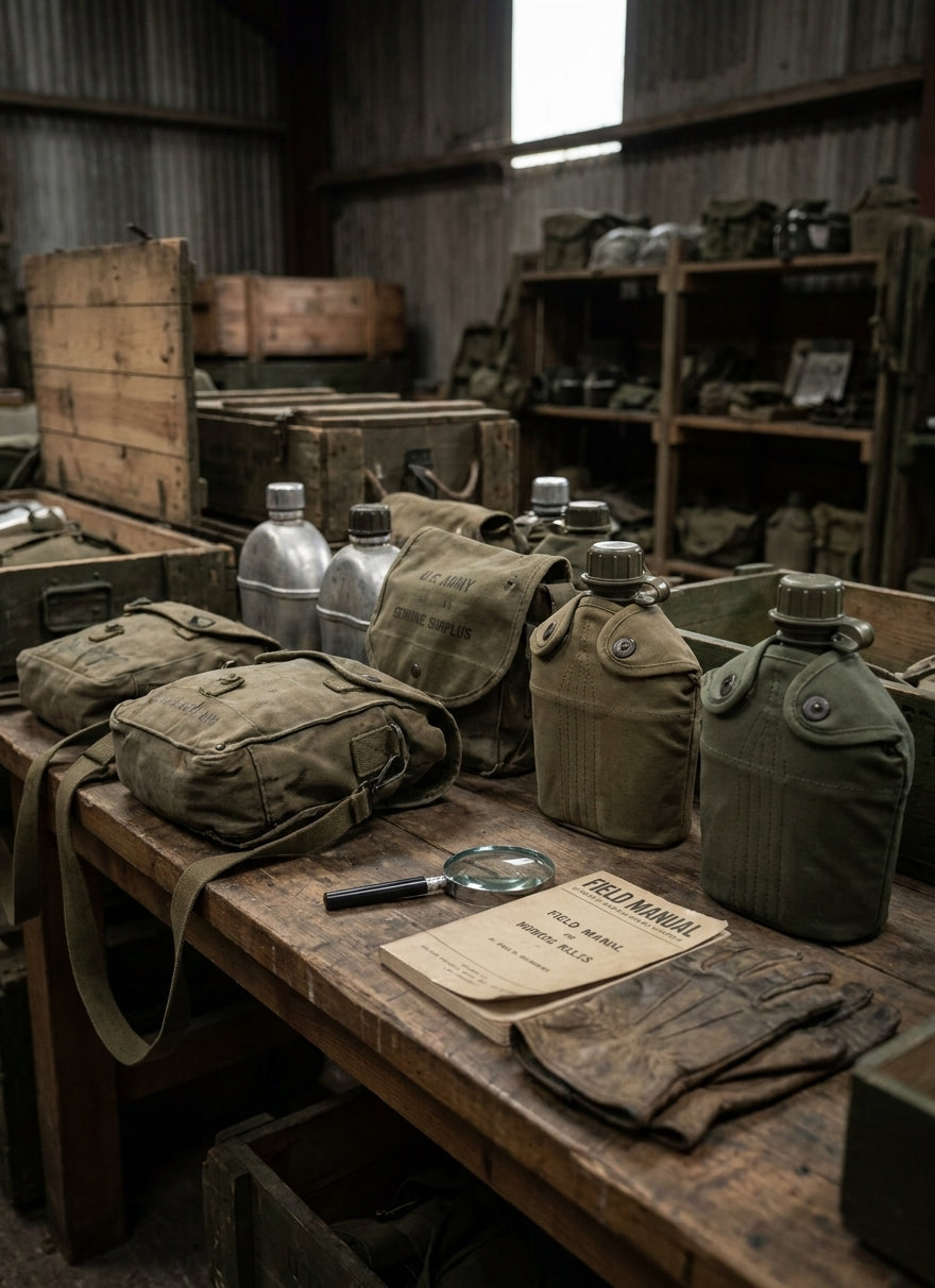 How to identify genuine military surplus from replicas