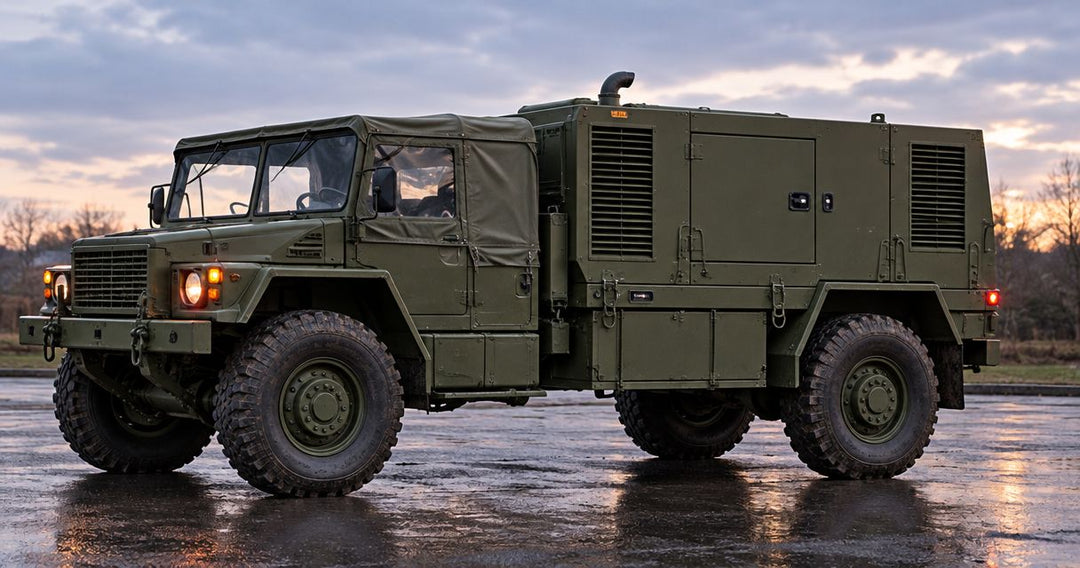 How much does an ex-military generator cost to run per day?