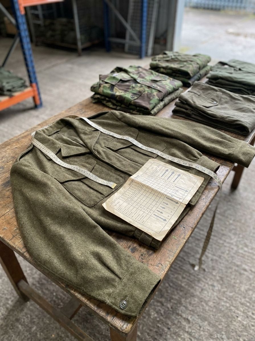 How to size military surplus clothing