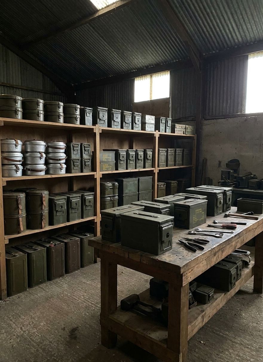 Best ammo boxes for workshop storage