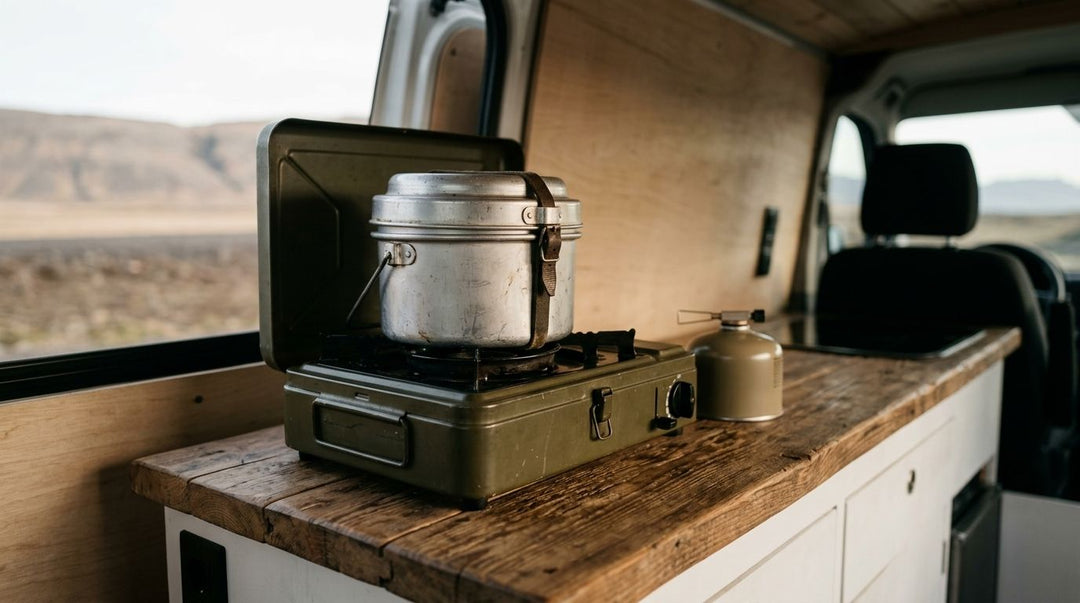 Military stoves for van life and campervan cooking