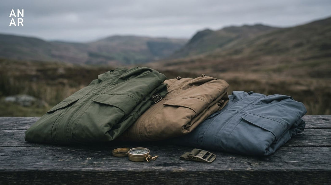 Windproof smocks for hillwalking and fell walking