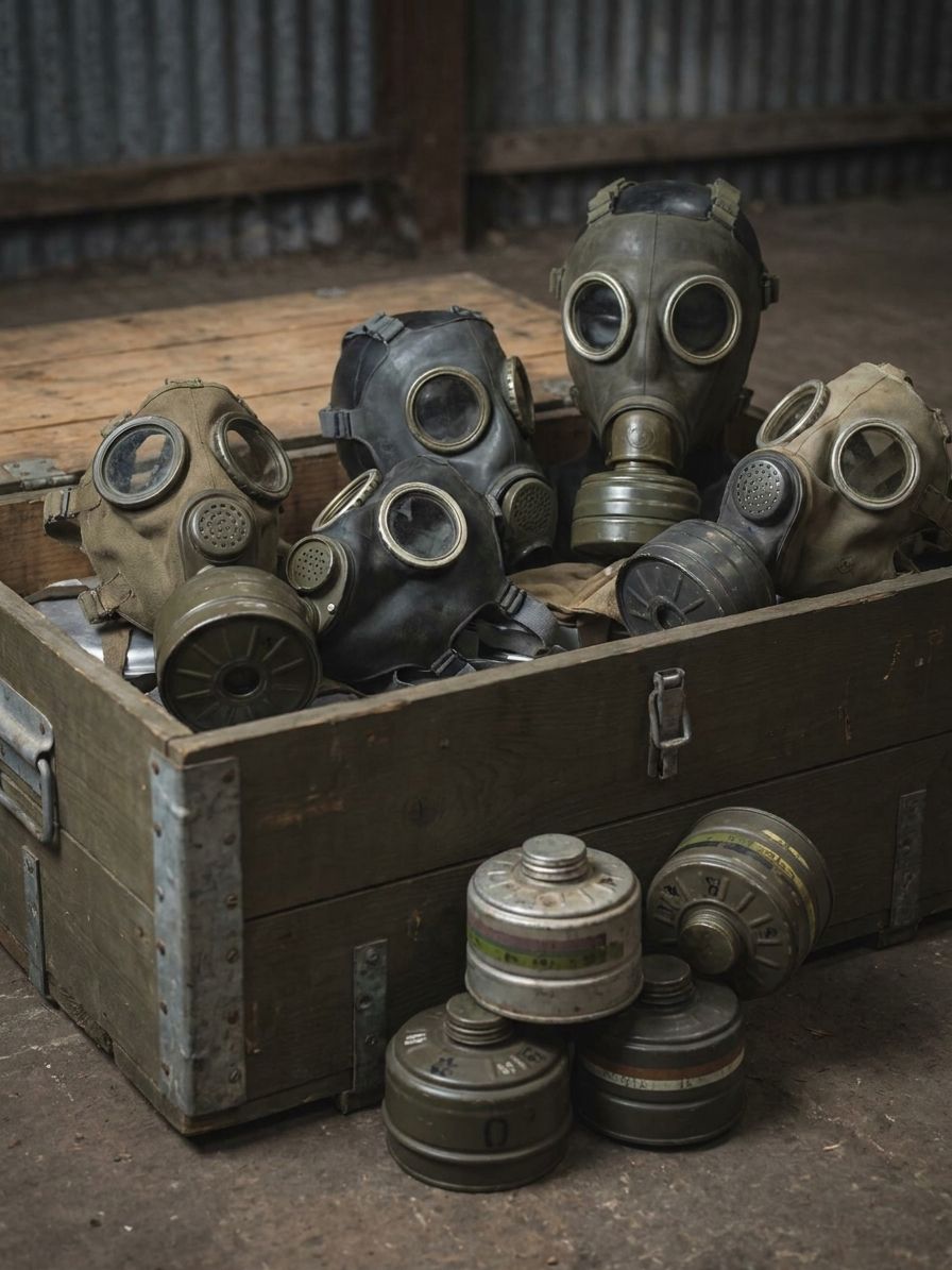 Best gas masks and filters for collectors and film props