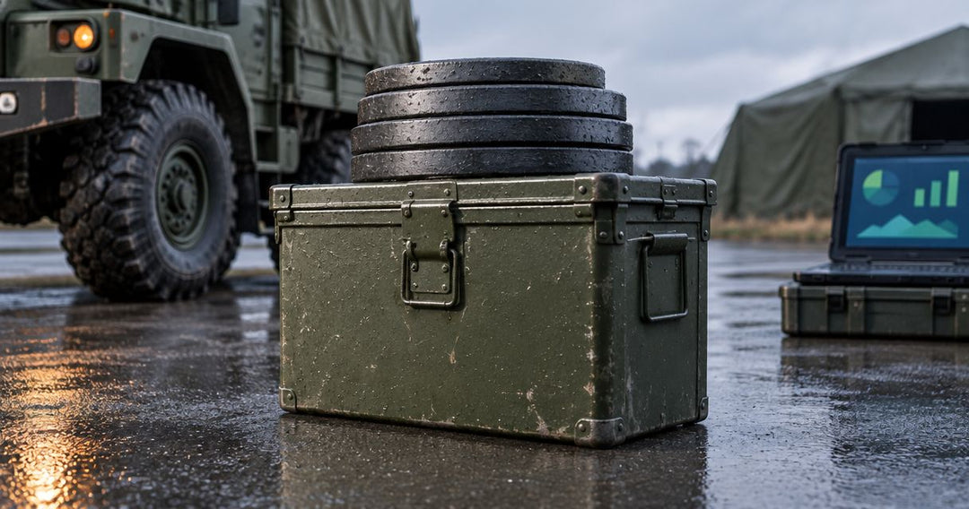 How much weight can a military ammo box safely hold?