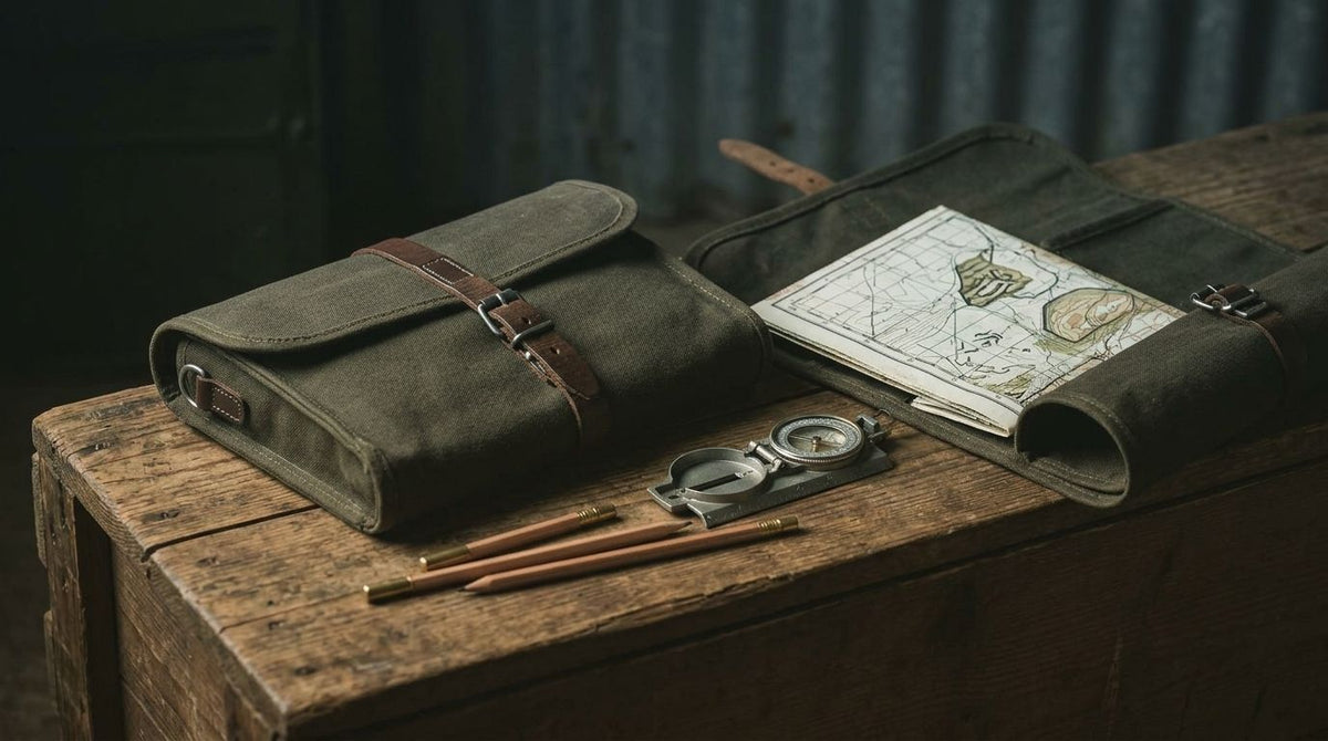 Military map cases for cyclists and bikepackers