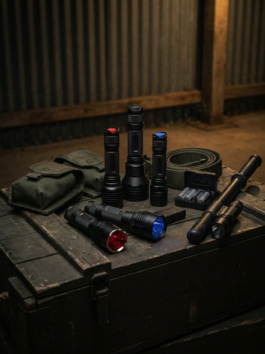 Police and security torches and equipment: what to look for