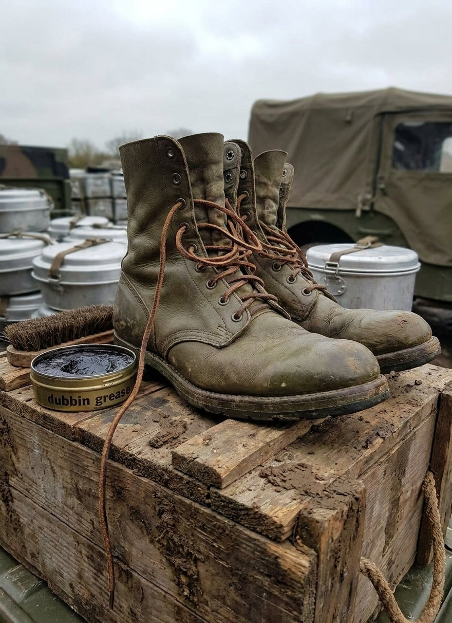 How to break in military surplus boots