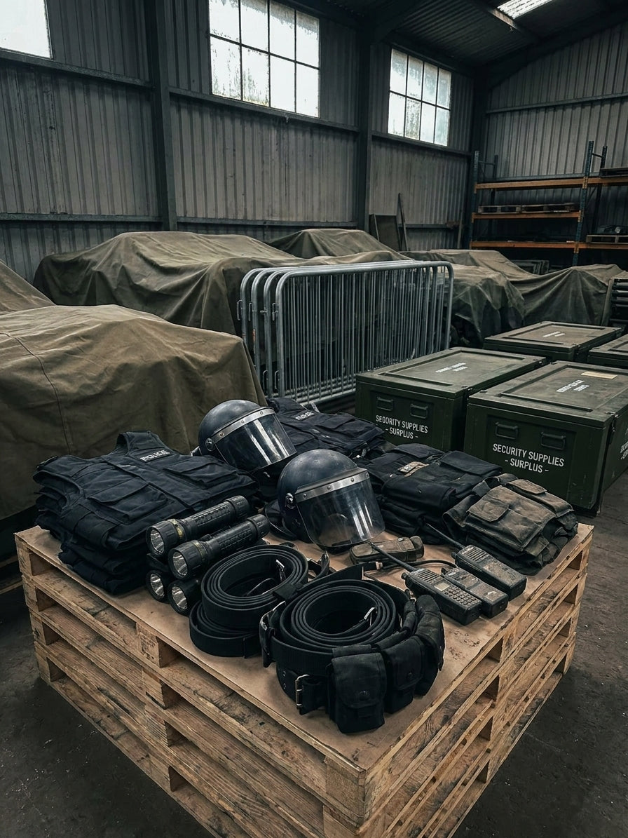 Police and security surplus supplies for private security firms