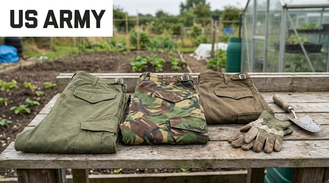 Best army surplus trousers for gardening and allotment work