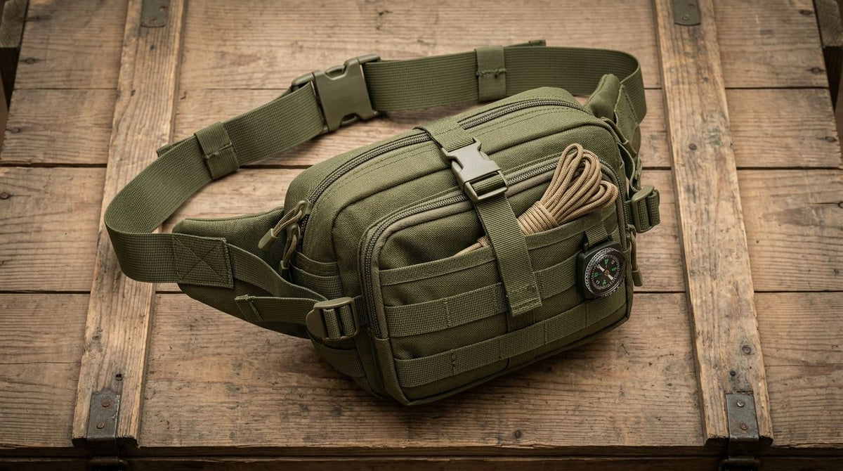 Best tactical waist bags and bum bags for hiking and EDC