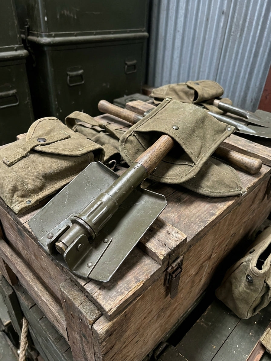 Entrenching tools for camping and garden digging