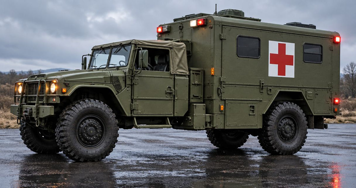 How much does converting an ex-military ambulance cost?