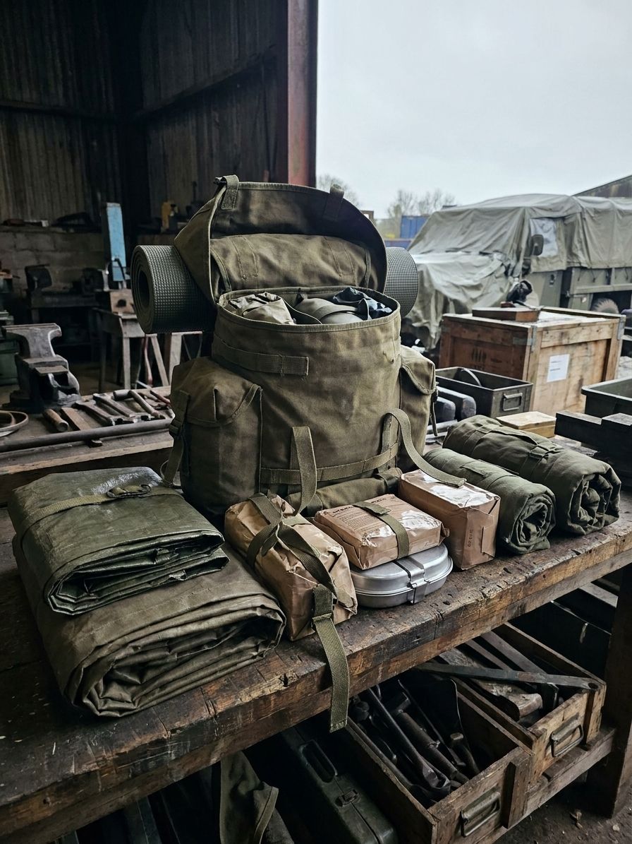 How to pack a military rucksack