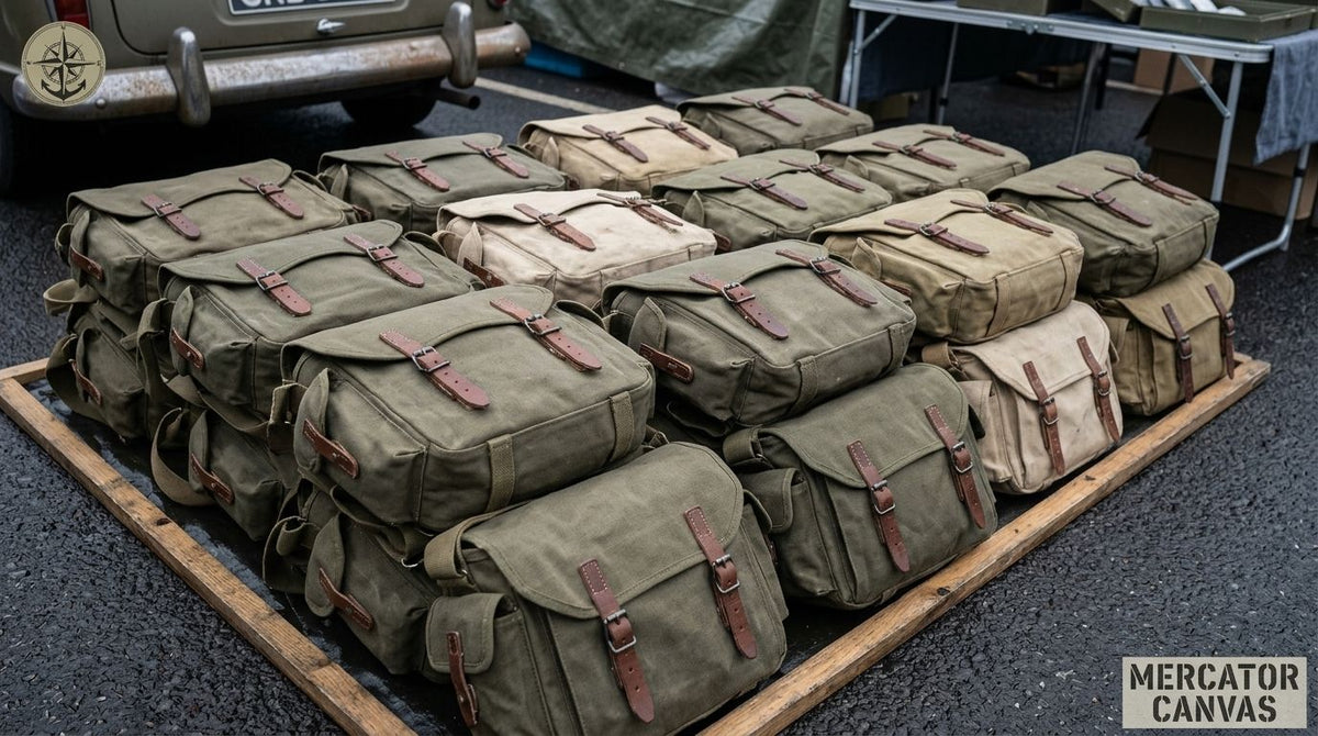Best canvas bags for market traders and car boot sales