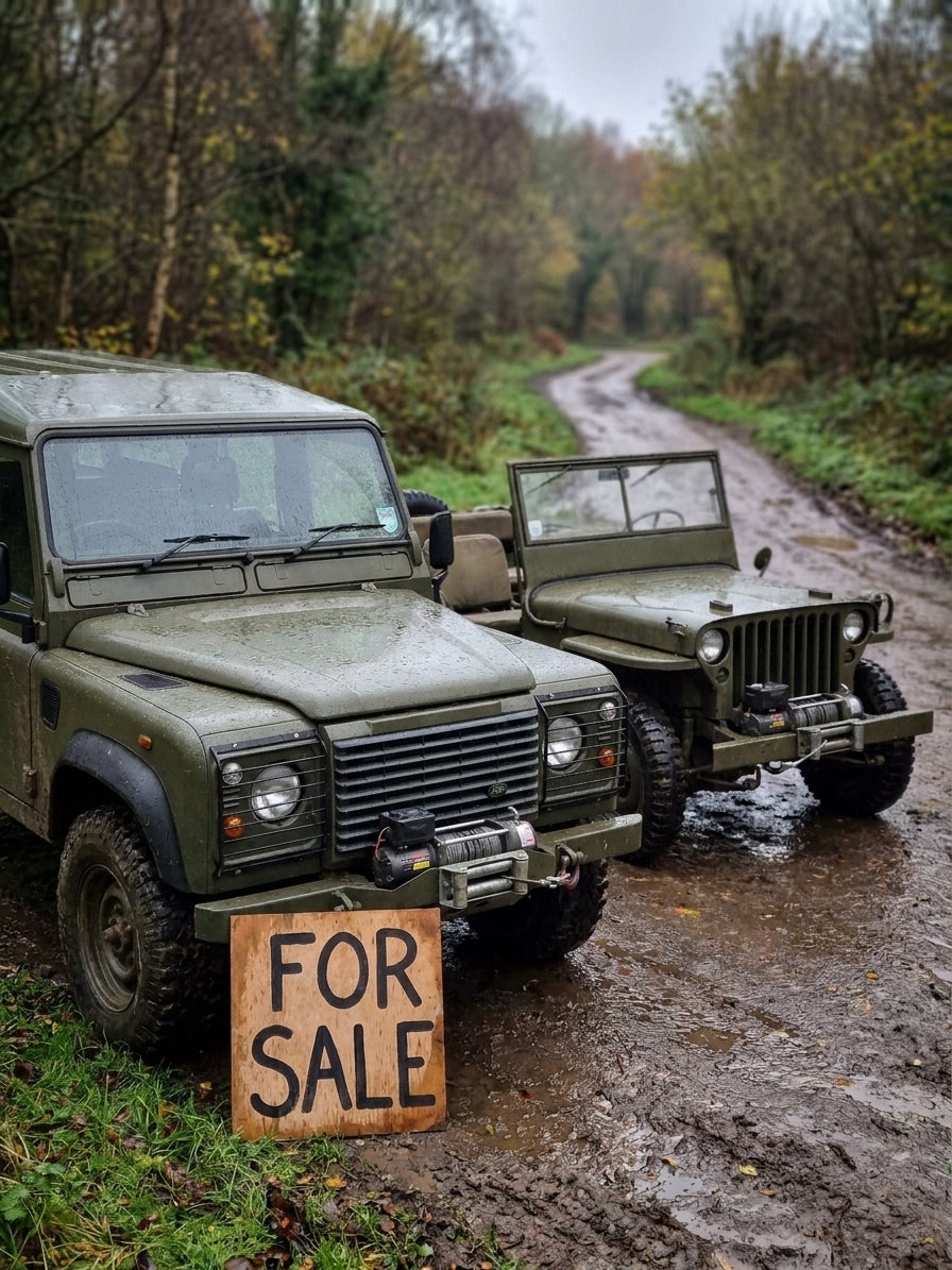 Ex military SUVs for sale for green laning