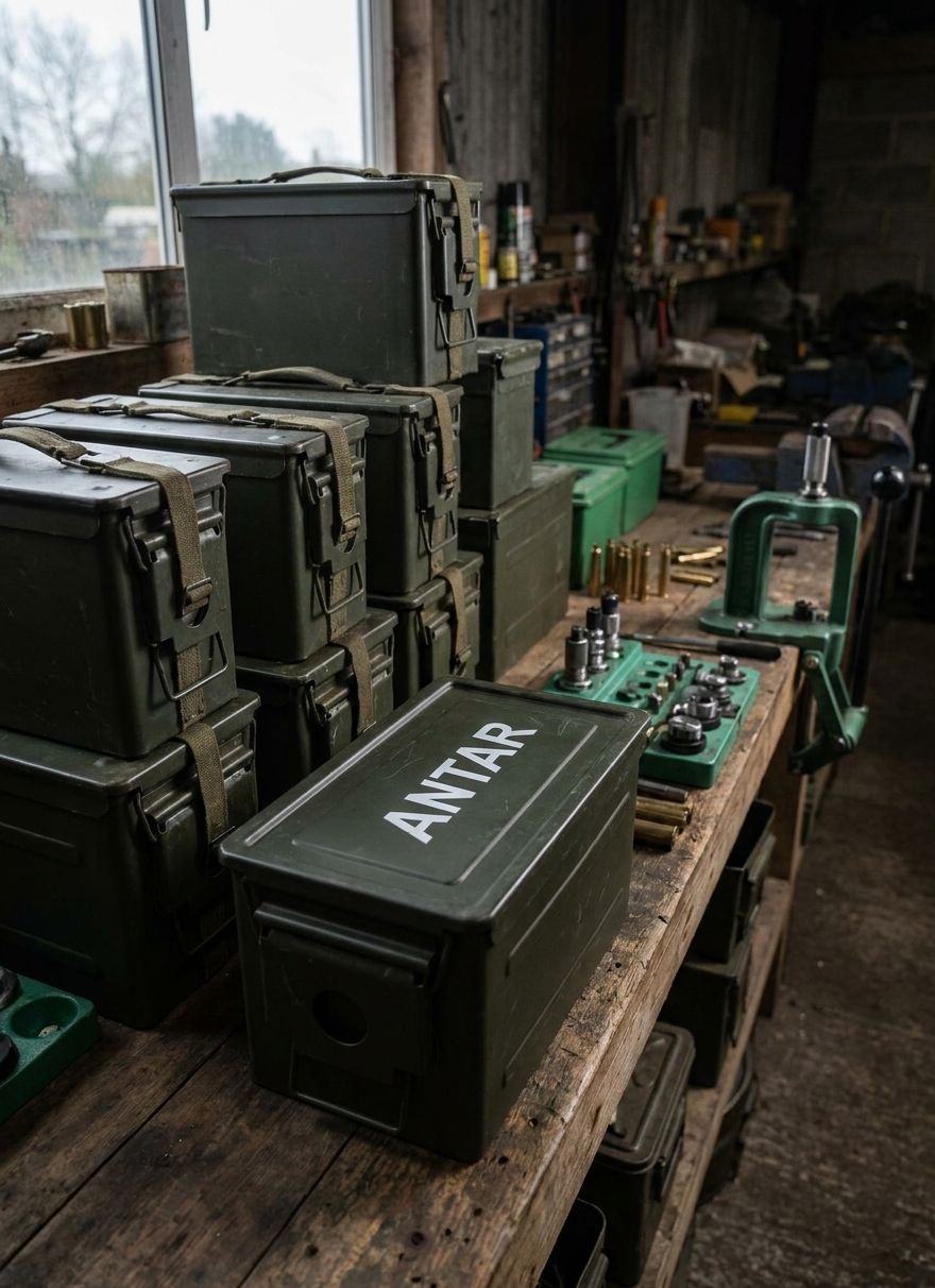 Best ammo boxes for reloading equipment storage