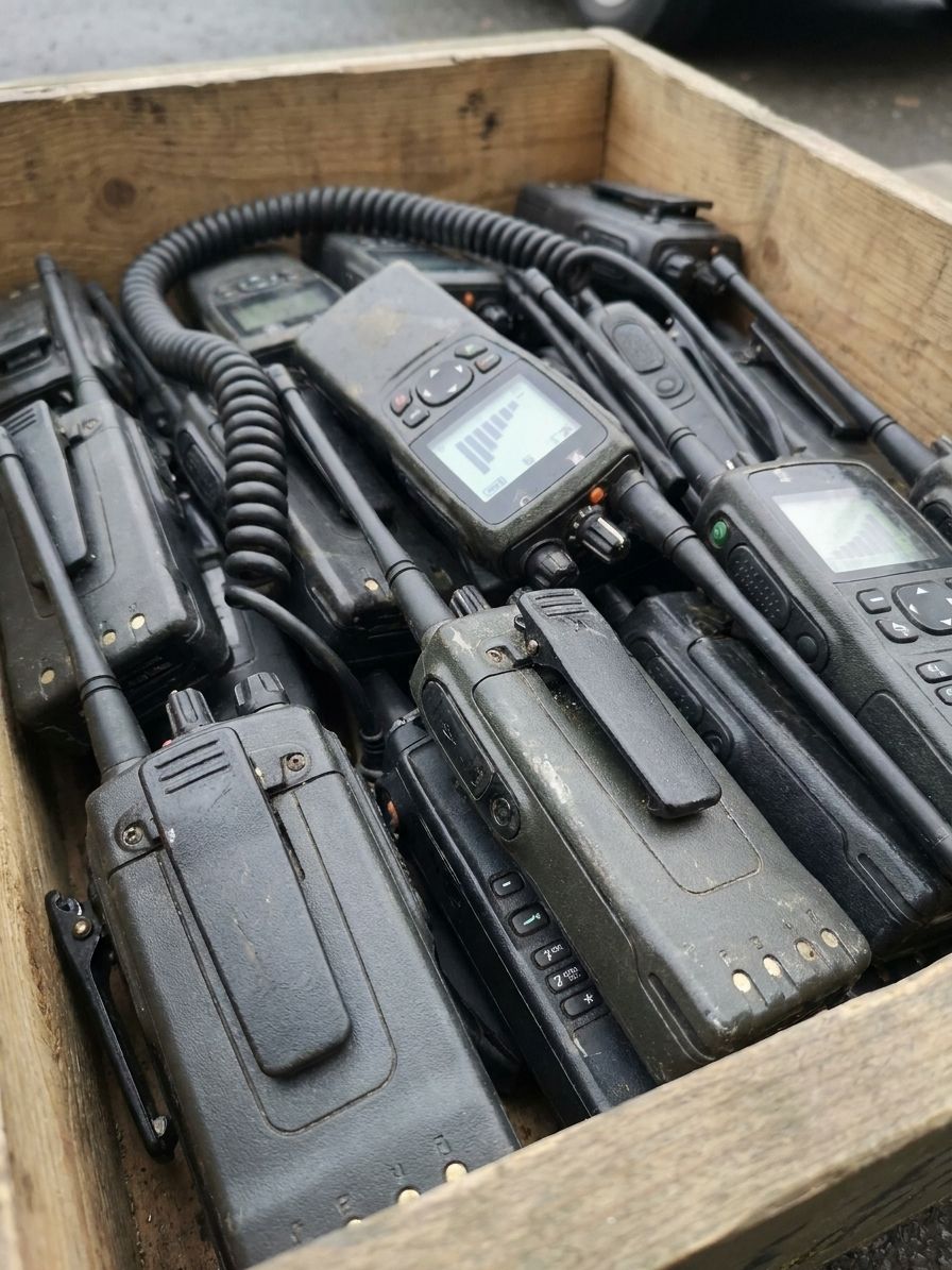 Police and security radios for door supervisors and security work