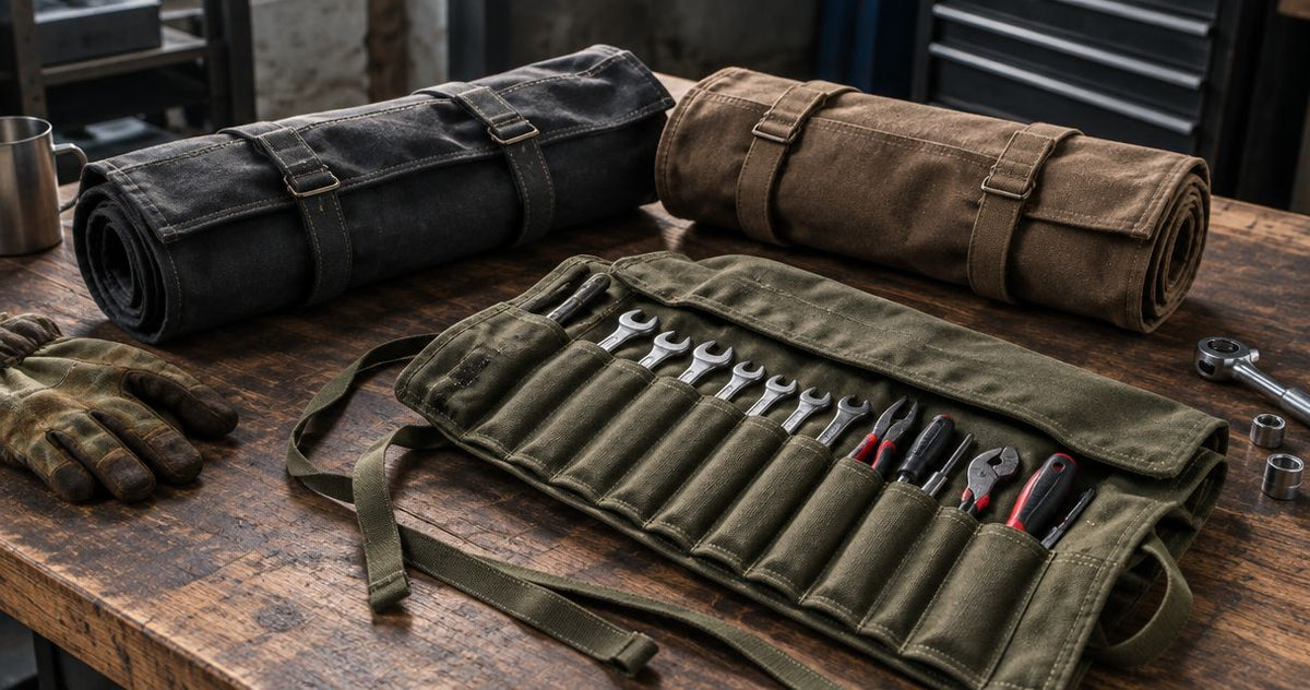 Best canvas tool rolls for mechanics and tradesmen