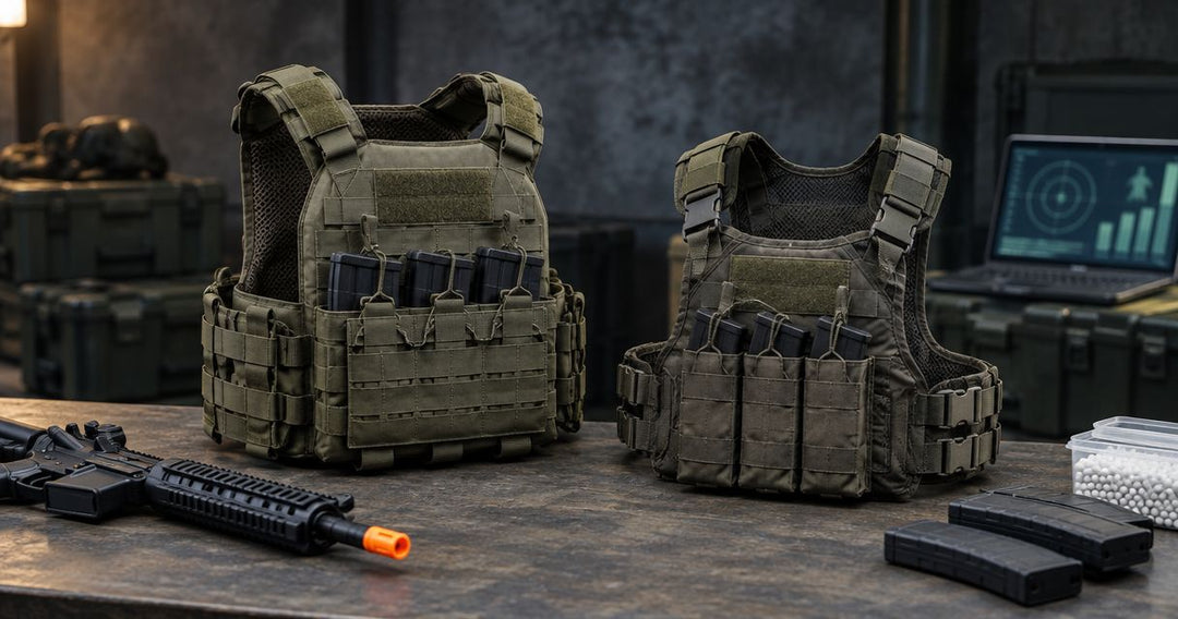 Is a plate carrier necessary for airsoft, or is a vest enough?