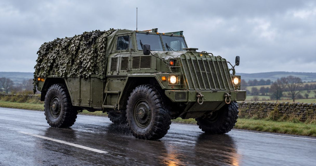 Is it legal to drive an ex-military tank on UK roads?