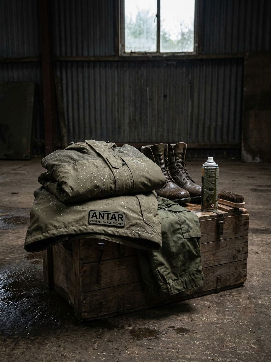 How to waterproof military clothing