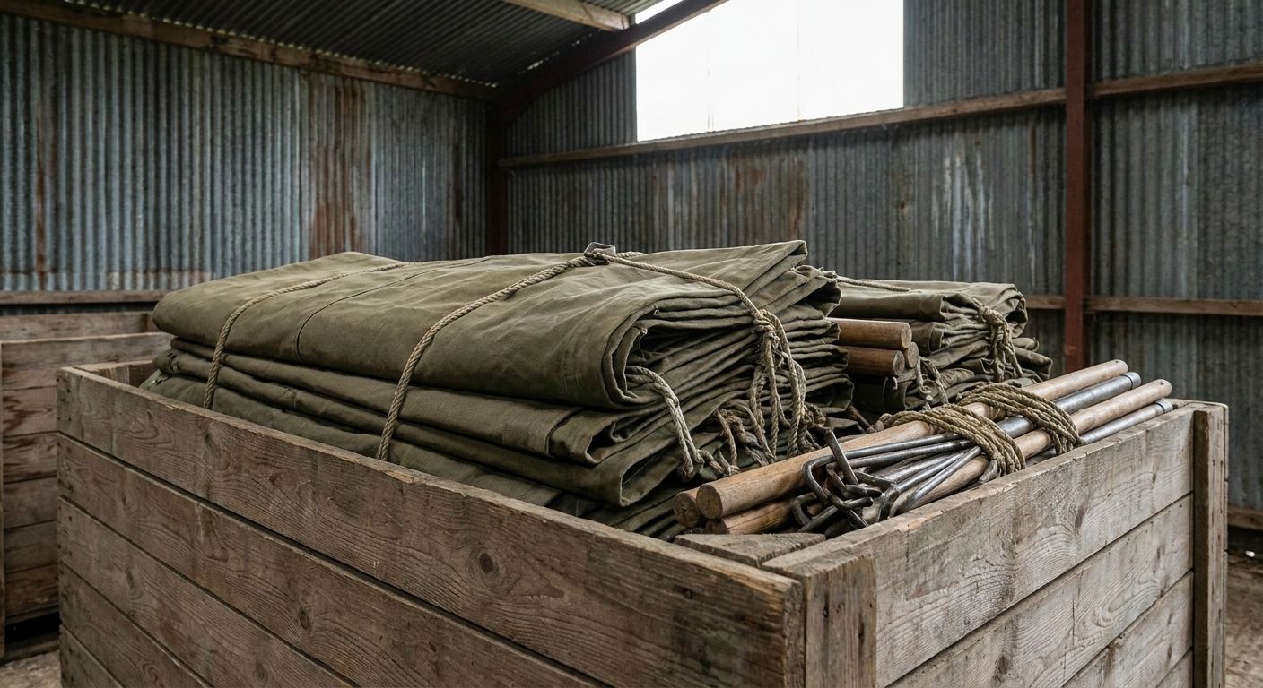 Army surplus tents for scout groups