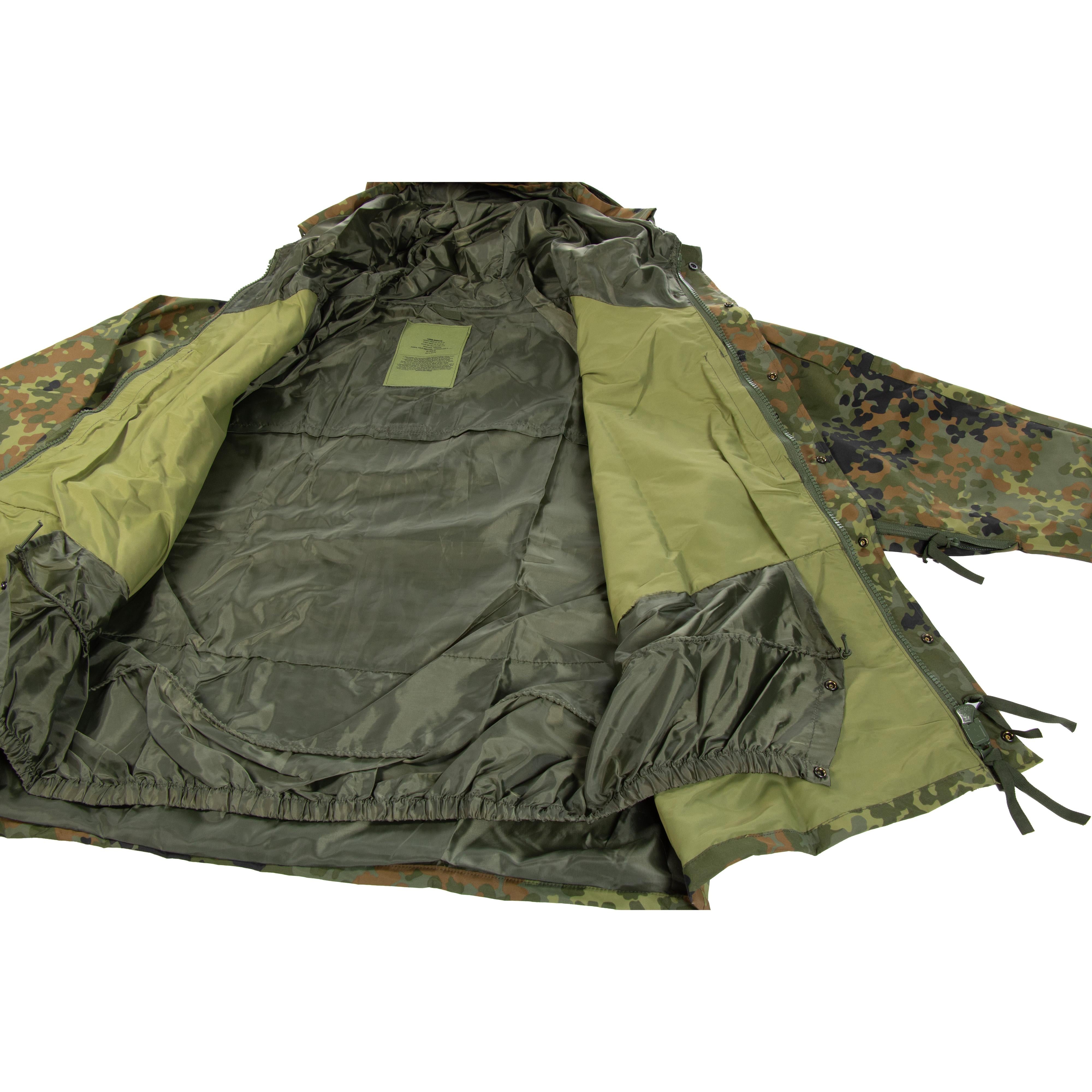 US ECWCS Parka | Swedish M90 Camo | 3-Layer Laminate Waterproof