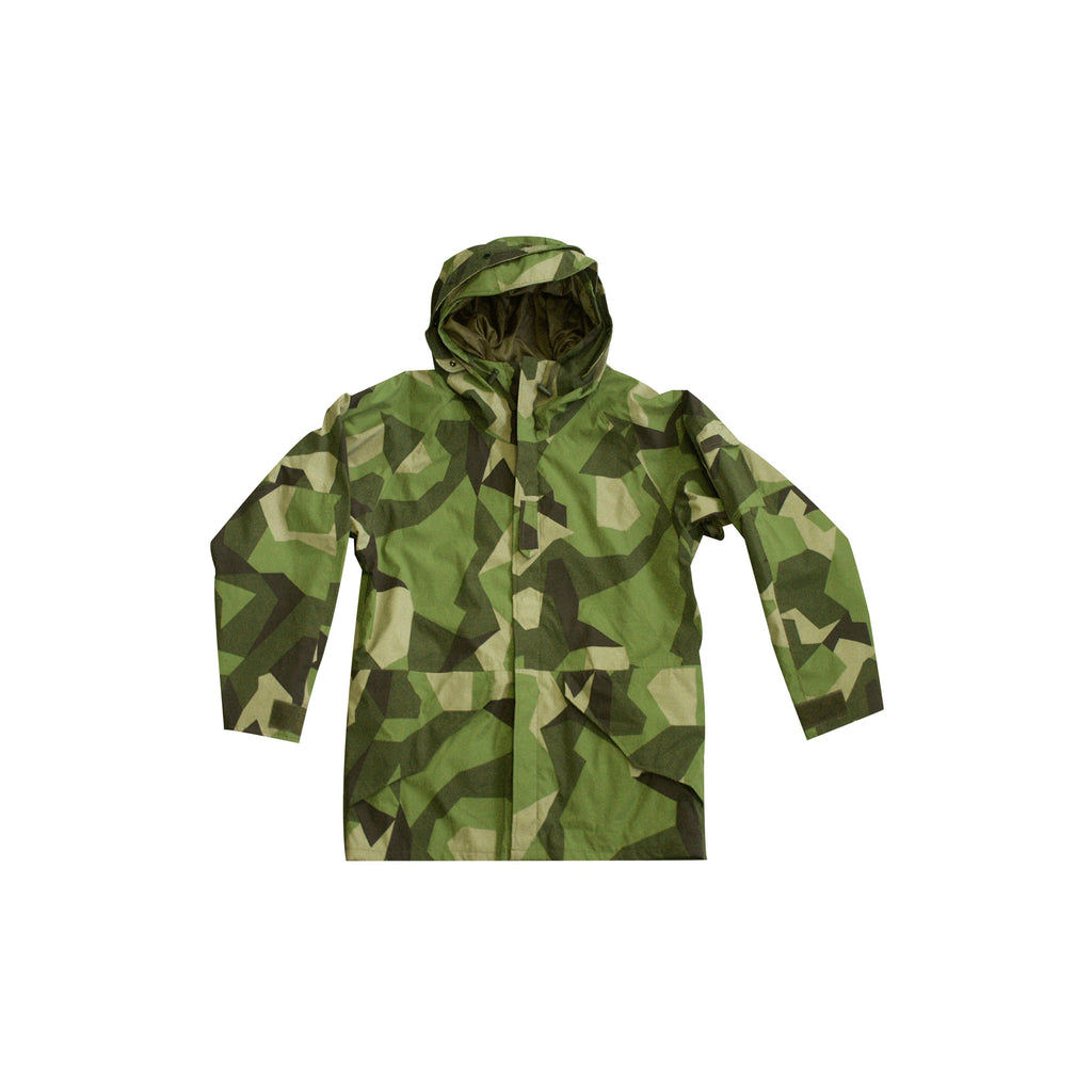 US ECWCS Parka | Swedish M90 Camo | 3-Layer Laminate Waterproof