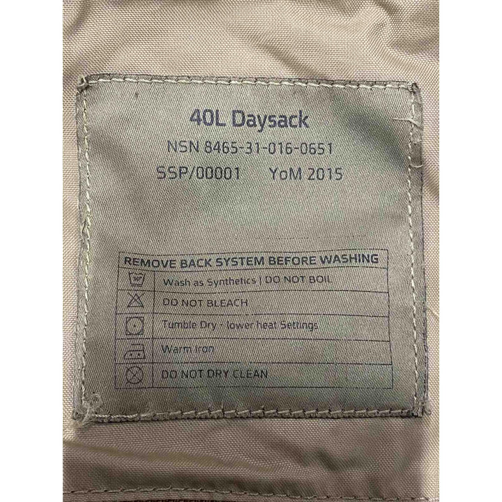 British Army Virtus MTP 40L Daysack - Genuine Issue