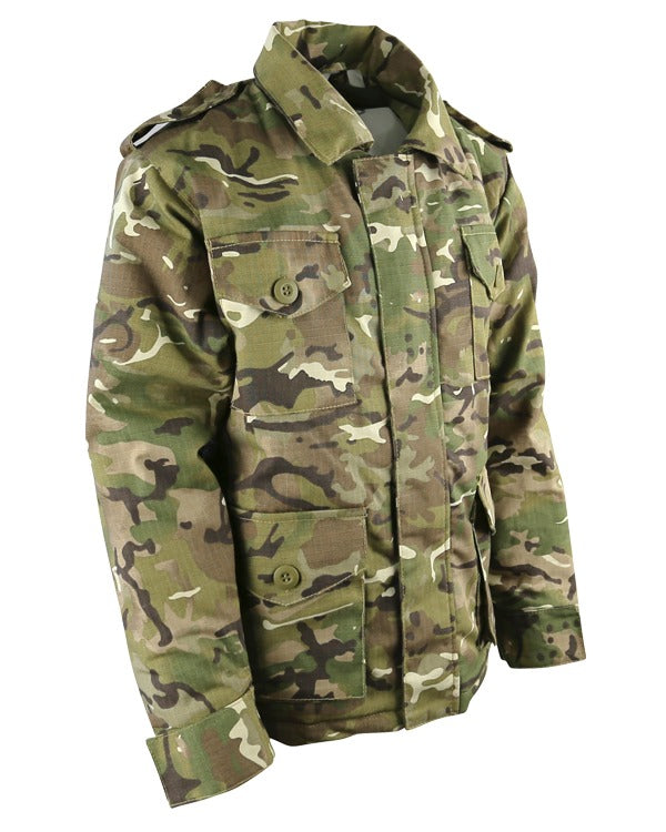 Kids Camo Safari Jacket - BTP