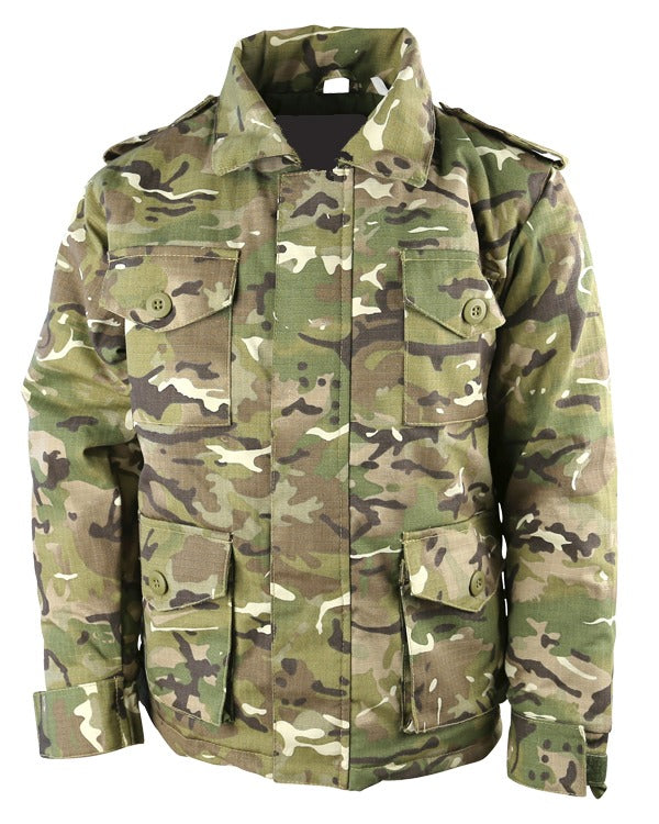 Kids Camo Safari Jacket - BTP