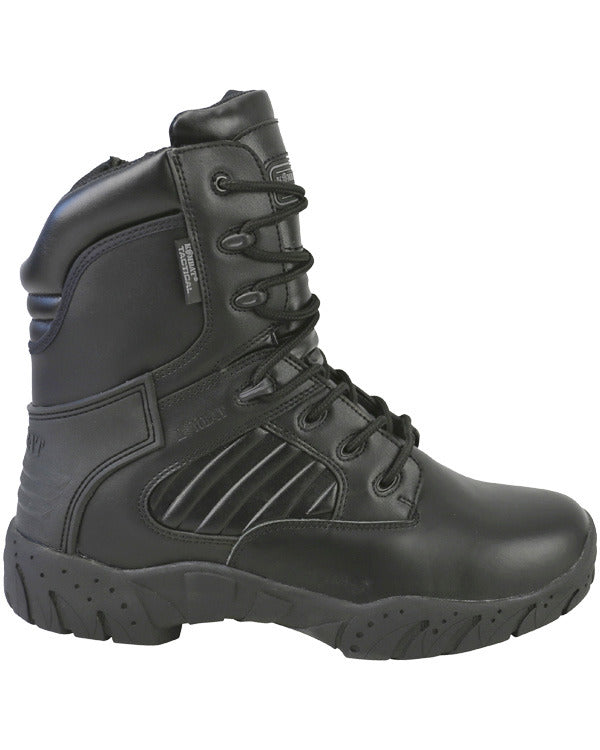 Tactical Pro Boot black all leather - outer side