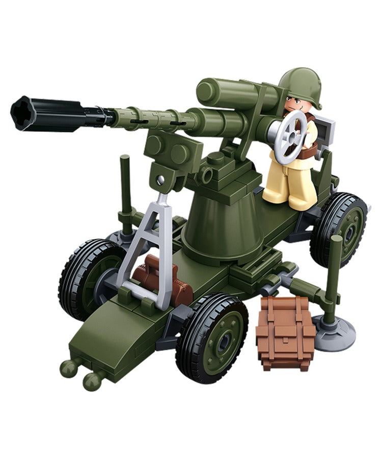 Sluban - B0678C (WWII Flak Gun)