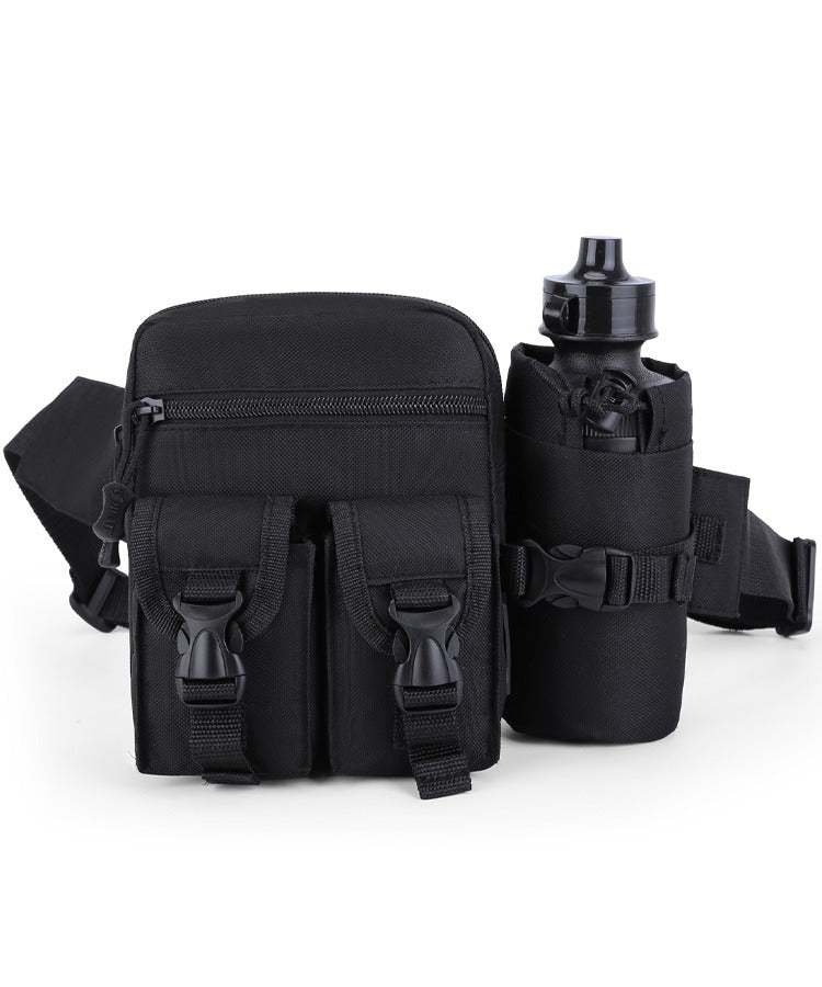 Pioneer Waist Bag + Bottle - Black