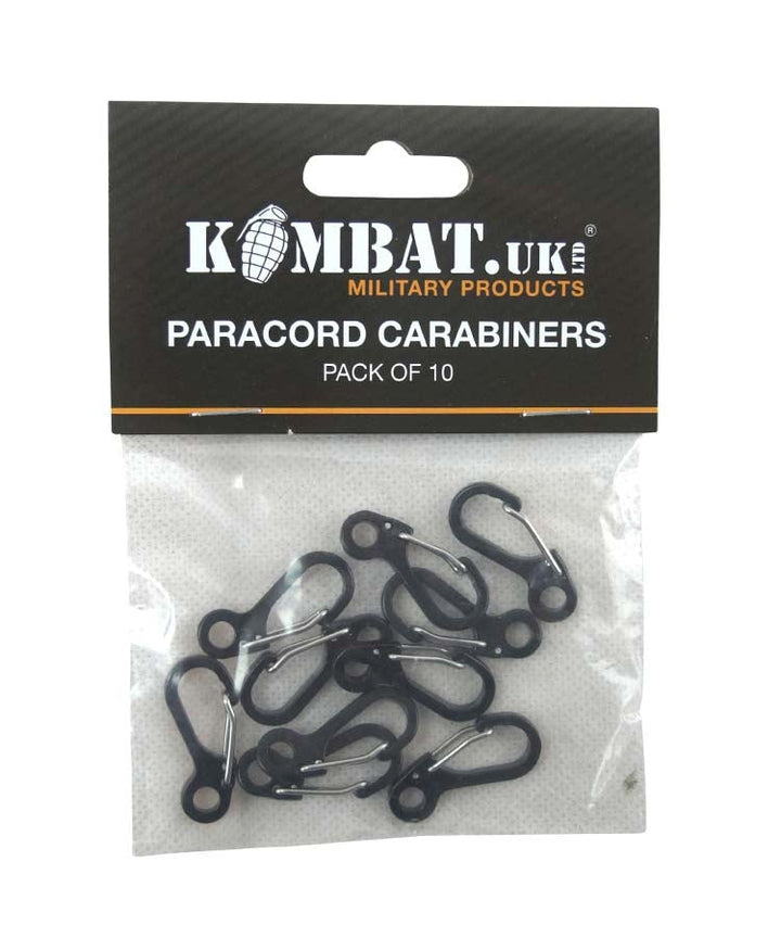 10pk Paracord Carabiners