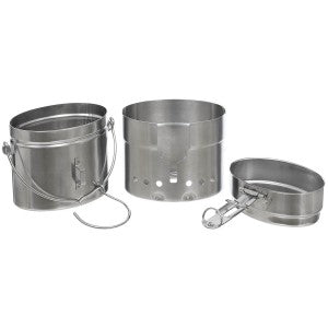 Swedish M40 Stainless steel Mess Kit Stove repro