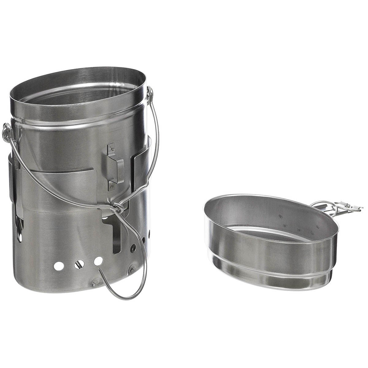Swedish Army Trangia M40 Stainless steel Mess Kit Stove repro