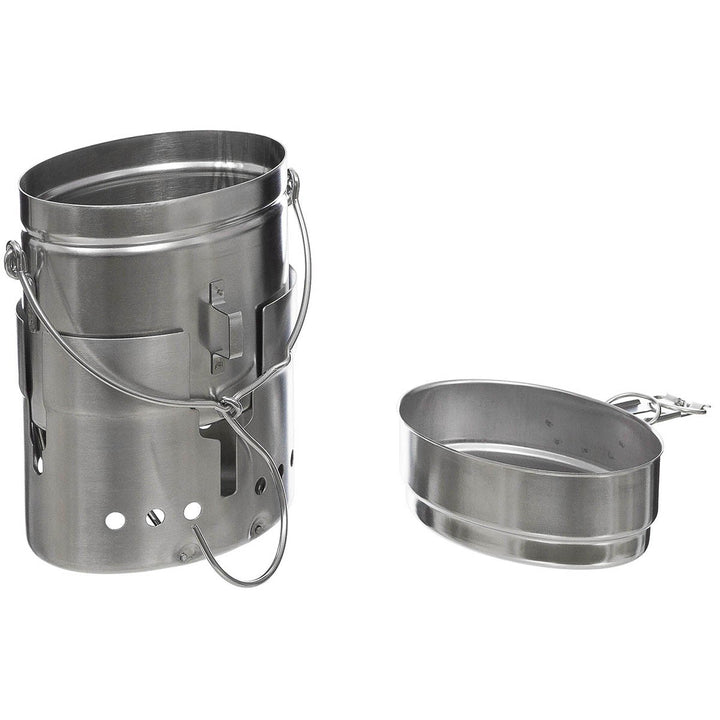Swedish M40 Stainless steel Mess Kit Stove repro