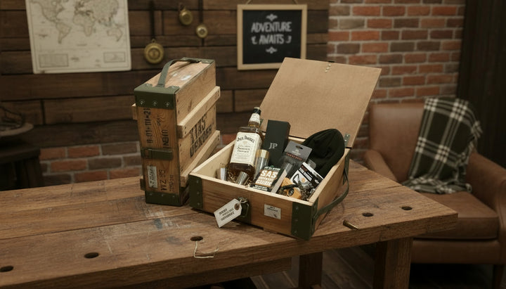 The Ultimate Military Ammo Box Hamper: "Just Add Your Own Bottle"